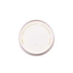 6-8oz Paperboard Lids For Paper Cup - White