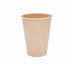 12oz Single Wall Bamboo Paper Cup Kraft