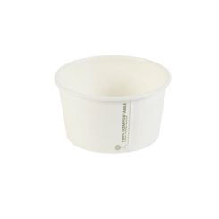 Compostable Soup Containers 12oz Generic White