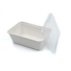 500-650ml PET Lid for Bagasse Tray