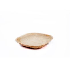 Biodegradable Square Palm Leaf Bowl 13x13cm Natural