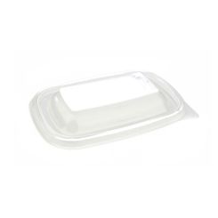 375ml PP Lids for Microwave Rectangular Tray