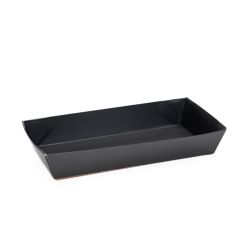 Sushi Paperboard Tray Size #1 Black - 260ml 