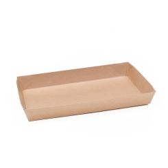 Sushi Paperboard Tray Size #7 Kraft - 600ml