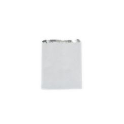 7x9x8" Foil Lined Paper Bags White