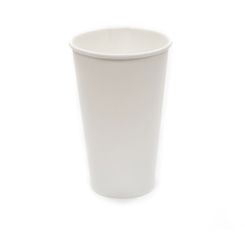 16oz Single Wall Paper Cup White