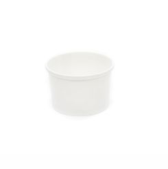 8oz Soup Container White