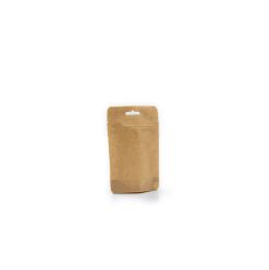 70g PE Lined Paper Stand Up Pouch with Zip Lock 