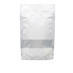 250g Fully Recyclable PE Pouch with Window White