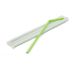 Compostable Flexi Straws Individually Wrapped 210x6mm Green