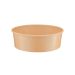 1100ml Round Paperboard Salad Bowl KRAFT