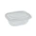 500ml RPET Rectangular Hinged Container
