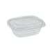 500ml RPET Rectangular Hinged Container