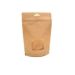 250g PE Lined Stand Up Pouch with Zip lock and Window