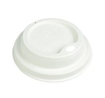 6-8oz Bagasse Lid For Paper Cup. Case of 1000
