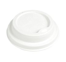 10-20oz Bagasse Lid For Paper Cup. Case of 1000