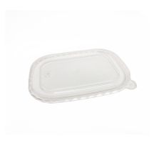 PET Lids for 500/750/1000ml Rectangular Paperboard Tray