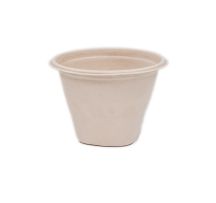 500ml Microwaveable Bagasse Round Container Kraft