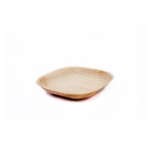 Biodegradable Square Palm Leaf Bowl 13x13cm Natural
