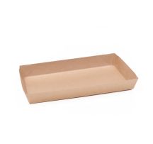 Sushi Paperboard Tray Size #7 Kraft - 600ml
