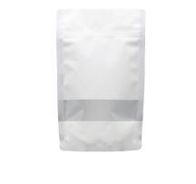 250g Fully Recyclable PE Pouch with Window White