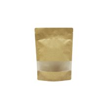 70g Fully Recyclable PE Pouch with Window Kraft