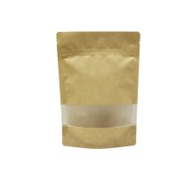 150g Fully Recyclable PE Pouch with Window Kraft