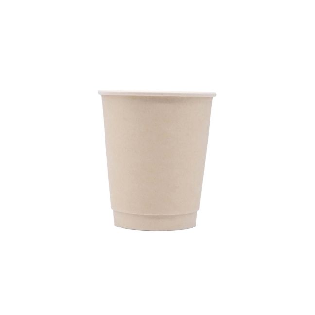8oz Double wall Bamboo Paper Cup Kraft