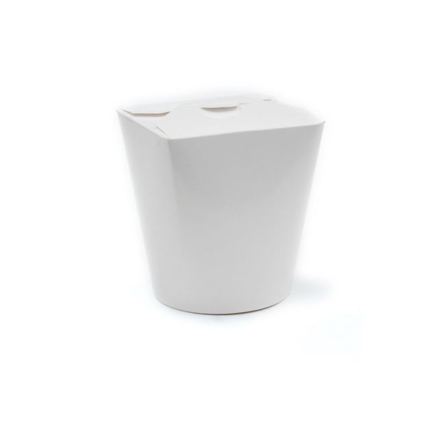 Paperboard Food Pails 26oz White