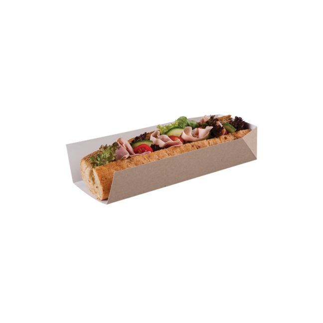 Kraft 10” Open-Ended Tray