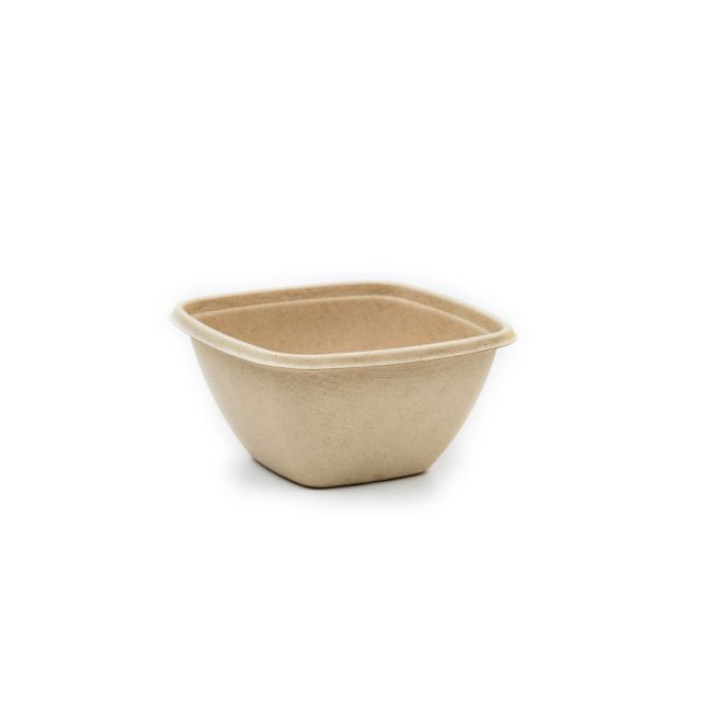 375ml Bagasse Square Bowl