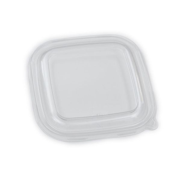500/750ml RPET Lid for Bagasse Square Container