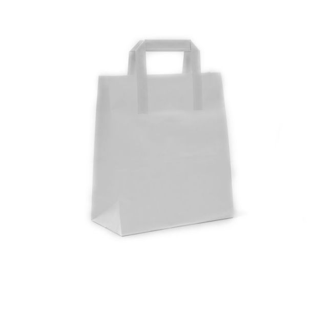 Medium SOS Paper Bag White