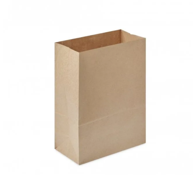 Medium Carrier Bags No Handles Kraft