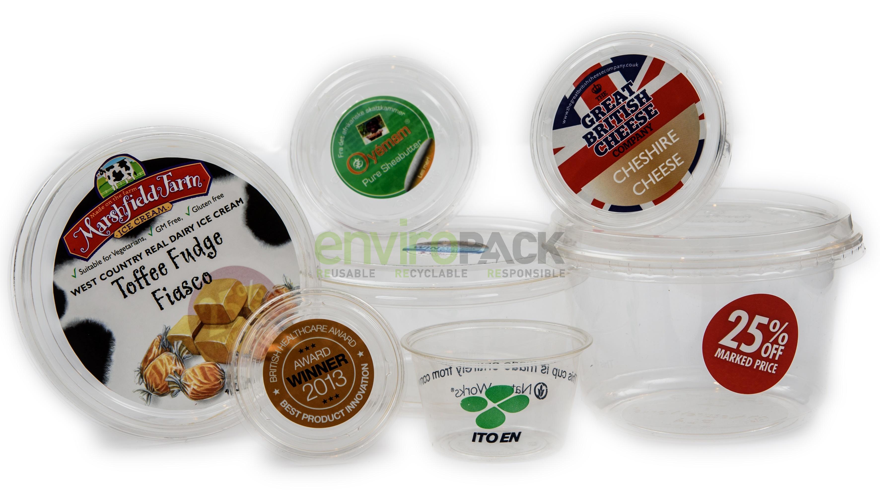 Printed Deli and Portion Pots