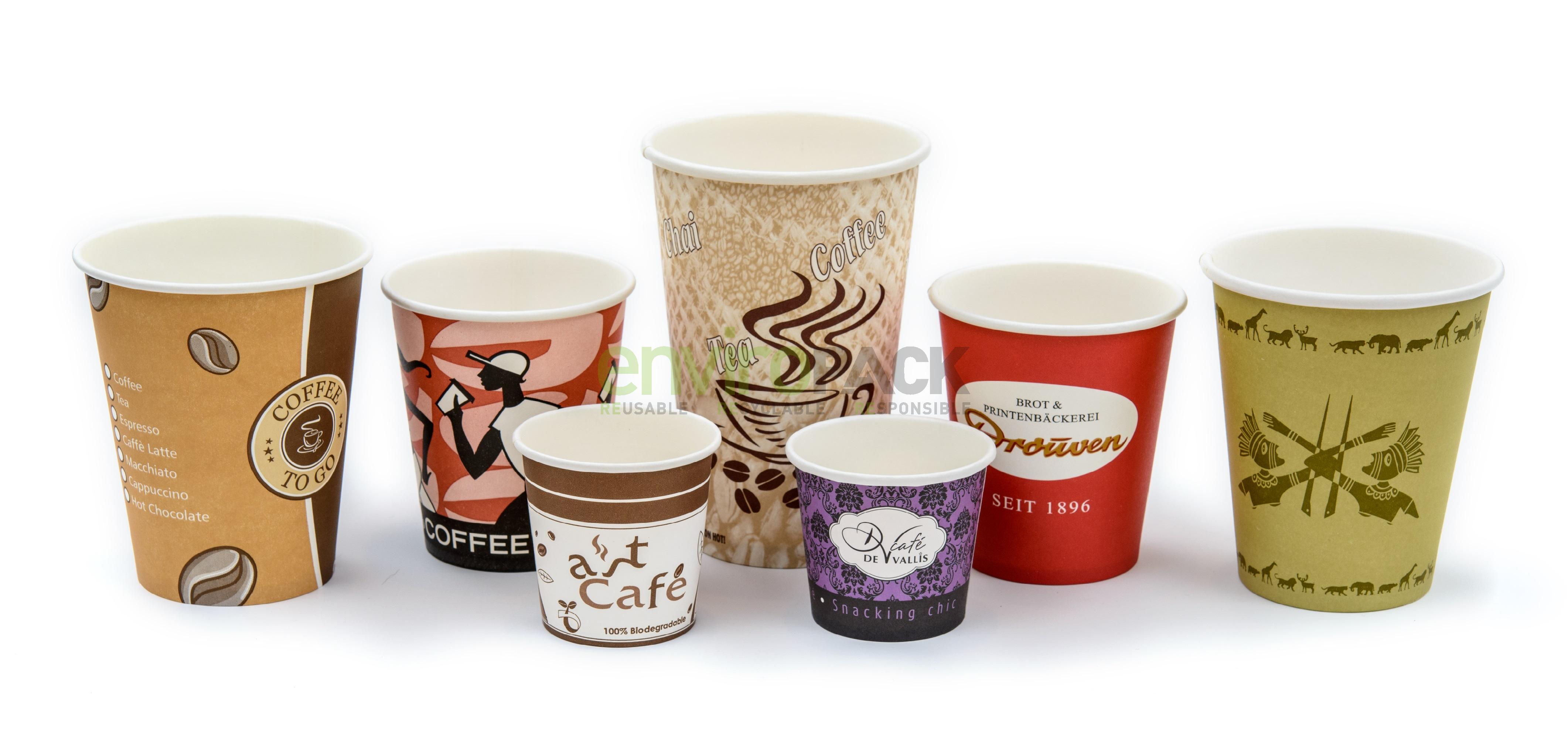 Printed Single Wall Paper Cups